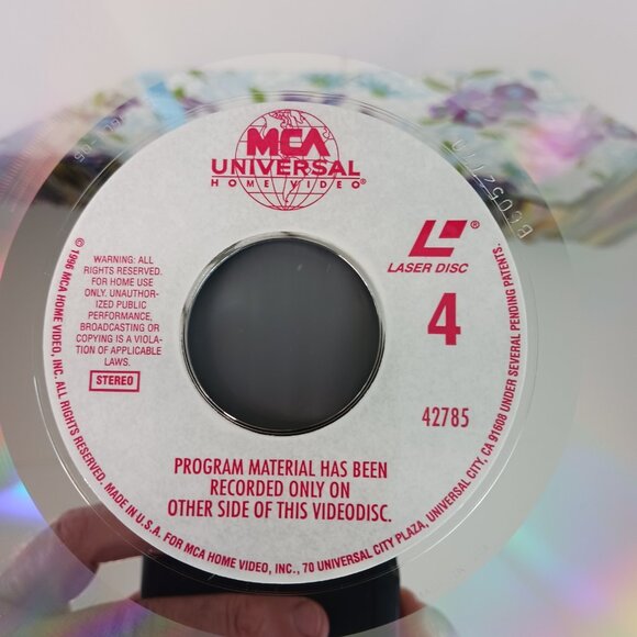 12 Monkeys Laserdisc Movie 1996 MCA Universal Bruce Willis, Madelaine Stowe EX - Picture 9 of 12